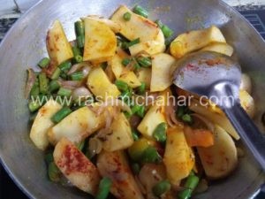Aloo Beans - Potato Beans by Rashmi chahar